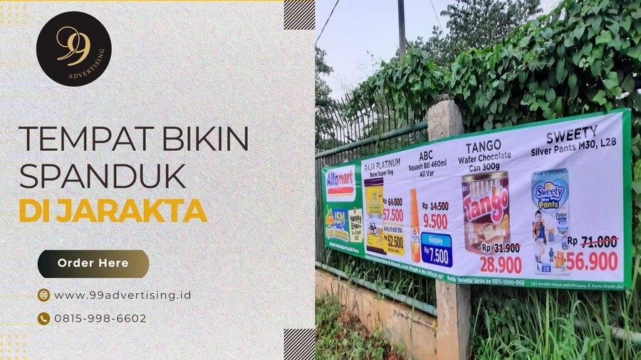 Tempat Bikin Spanduk Terdekat