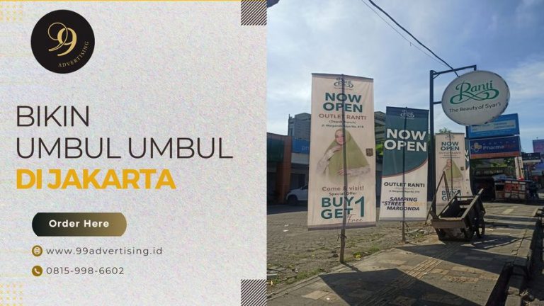 Bikin Umbul-umbul Jakarta