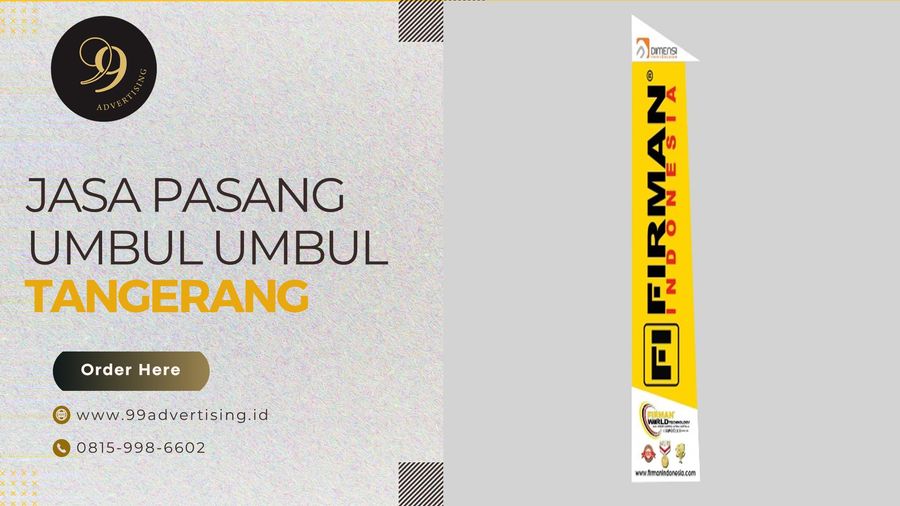 JASA PASANG UMBUL UMBUL TANGERANG