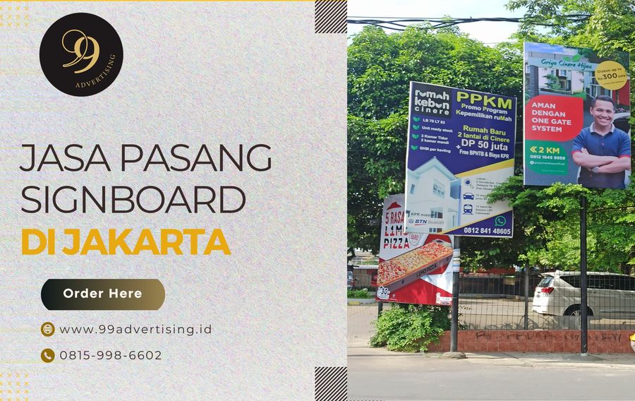 Jasa Pasang Signboard di Jakarta