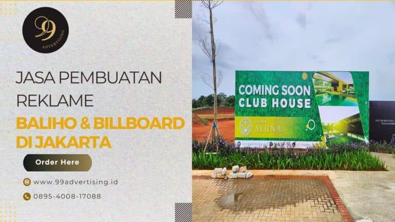 Jasa Pembuatan Reklame, Baliho & Billboard di Jakarta