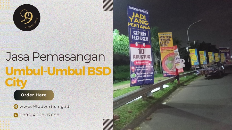 Jasa Pemasangan Umbul-Umbul BSD City