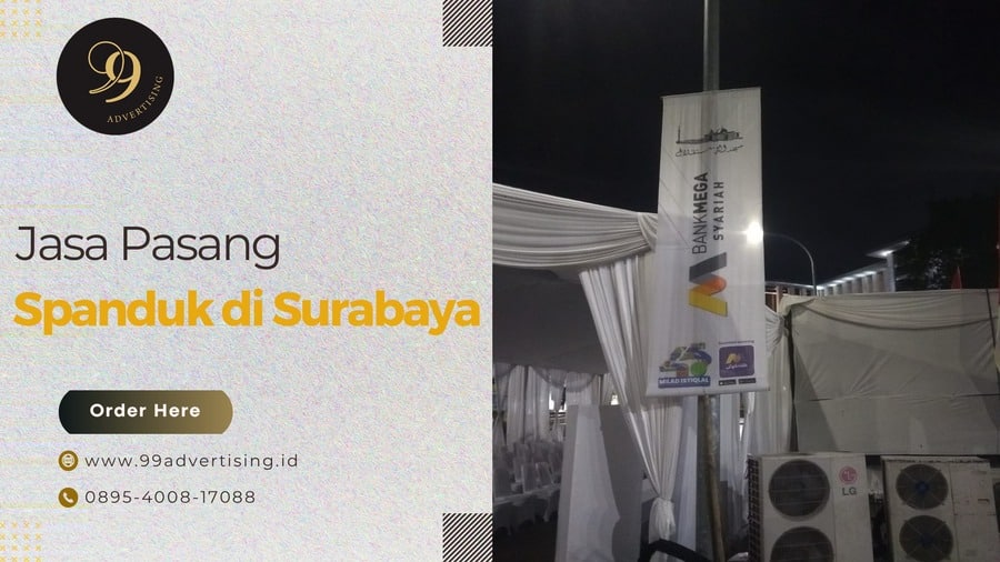 Jasa Pasang Spanduk di Surabaya