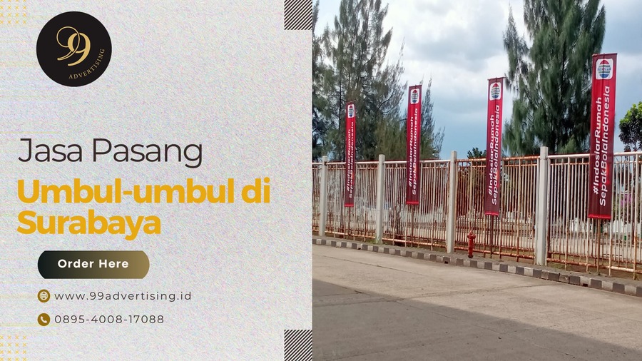 Jasa Pasang Umbul-umbul di Surabaya