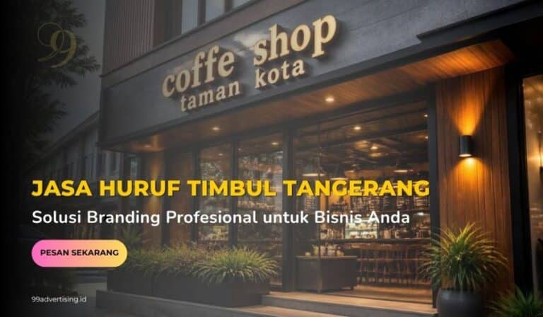 Jasa Huruf Timbul Tangerang